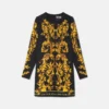 Porcelain Barocco A-line Mini Dress Porcelain Barocco A-line Mini Dress