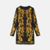 Porcelain Barocco A-line Mini Dress Porcelain Barocco A-line Mini Dress