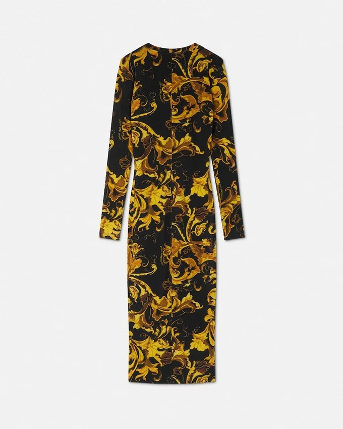 Porcelain Barocco Long Dress Porcelain Barocco Long Dress