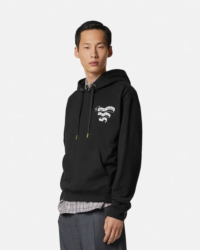 Printed Cotton-Jersey Hoodie Printed Cotton-Jersey Hoodie