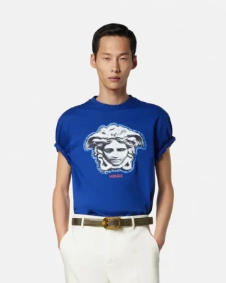 Printed Cotton-Jersey Regular T-Shirt