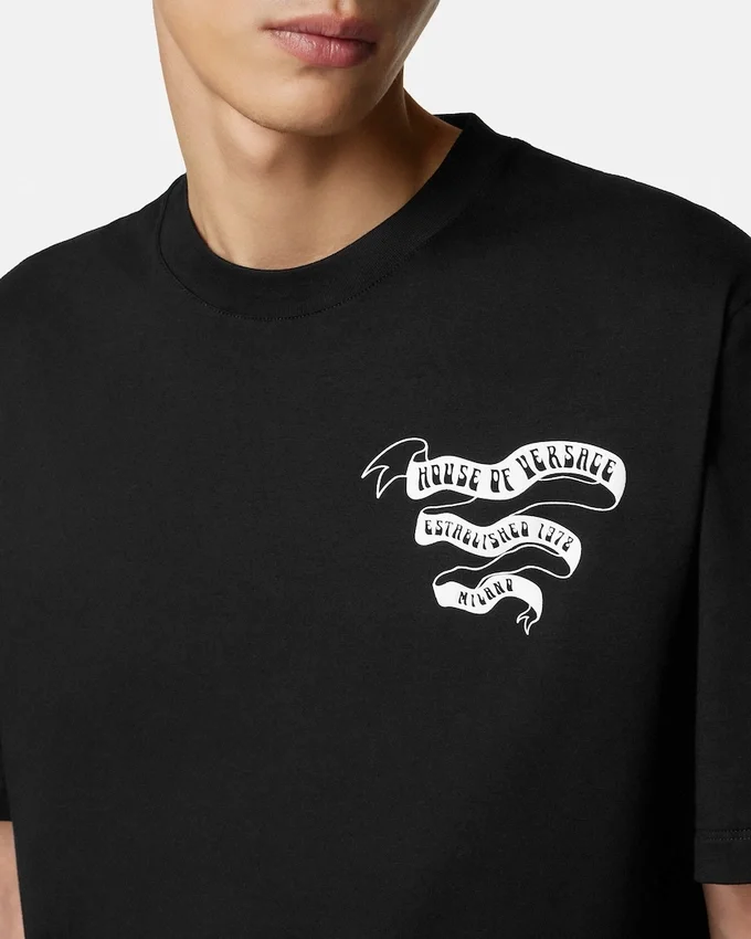 Printed Cotton-Jersey Regular T-Shirt Printed Cotton-Jersey Regular T-Shirt