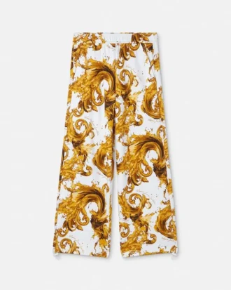 Printed Cotton-Jersey Sweatpants