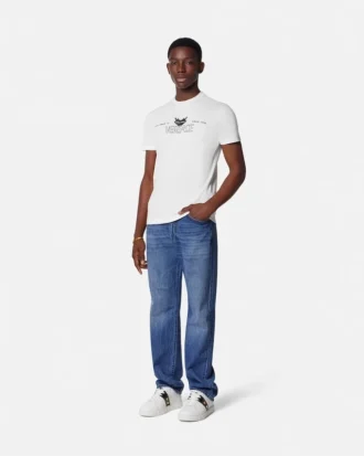 Printed Cotton-Jersey T-Shirt