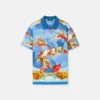 Printed Cotton Piqué Polo Printed Cotton Piqué Polo