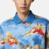 Printed Cotton Piqué Polo Printed Cotton Piqué Polo
