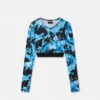 Printed Crop Top Printed Crop Top