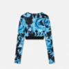 Printed Crop Top Printed Crop Top