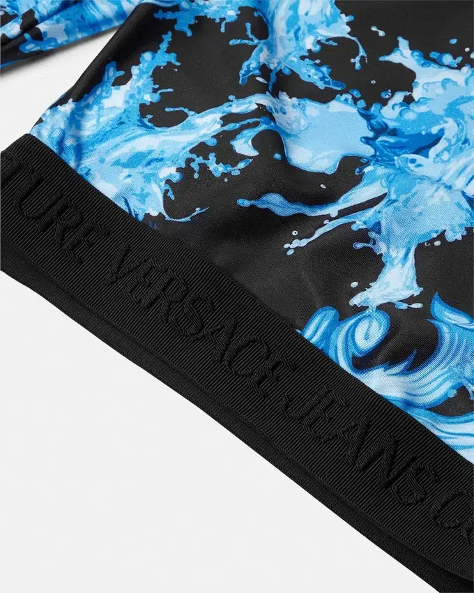 Printed Crop Top Printed Crop Top