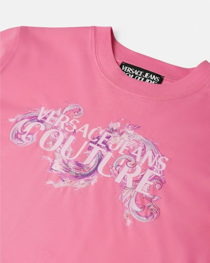 Printed Embellished Cotton-Jersey T-Shirt Printed Embellished Cotton-Jersey T-Shirt
