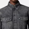 Printed-Foulard Denim Overshirt Printed-Foulard Denim Overshirt