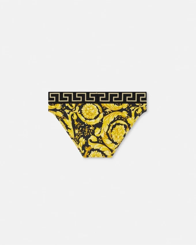 Printed Jacquard Cotton-Jersey Briefs Printed Jacquard Cotton-Jersey Briefs