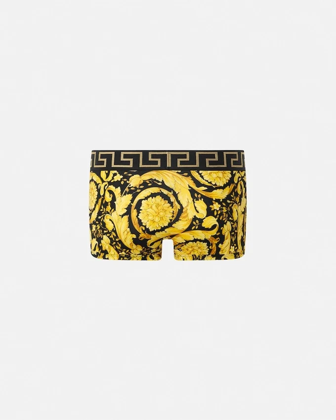 Printed Jacquard Cotton-Jersey Trunks Printed Jacquard Cotton-Jersey Trunks