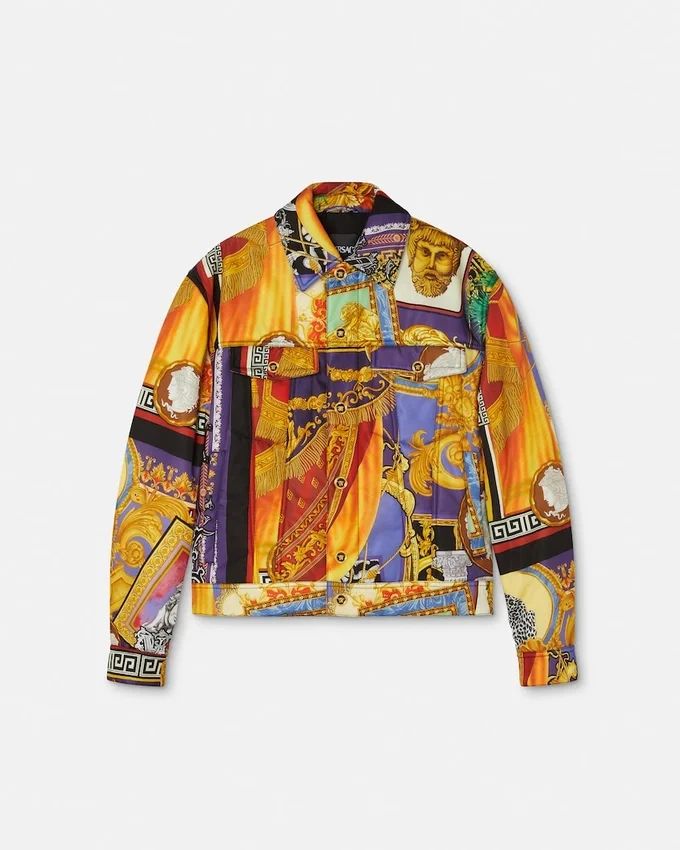 Printed Light Padded Jacket Printed Light Padded Jacket