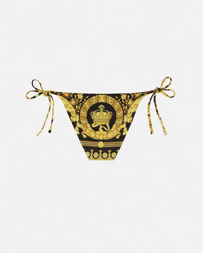 Printed Nylon-Blend Bikini Bottoms Printed Nylon-Blend Bikini Bottoms