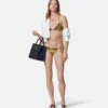 Printed Nylon-Blend Bikini Top Printed Nylon-Blend Bikini Top