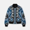 Printed Nylon Reversible Bomber Printed Nylon Reversible Bomber