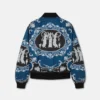 Printed Nylon Reversible Bomber Printed Nylon Reversible Bomber