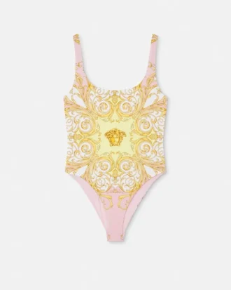 Printed One-Piece Swimsuit