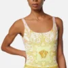 Printed One-Piece Swimsuit Printed One-Piece Swimsuit