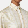 Printed Silk Twill Midi Shirt Dress Printed Silk Twill Midi Shirt Dress