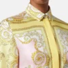 Printed Silk Twill Mini Shirt Dress Printed Silk Twill Mini Shirt Dress