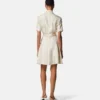 Printed Silk Twill Mini Shirt Dress Printed Silk Twill Mini Shirt Dress
