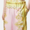 Printed Silk Twill Pants Printed Silk Twill Pants