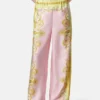 Printed Silk Twill Pants Printed Silk Twill Pants