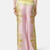 Printed Silk Twill Pants Printed Silk Twill Pants