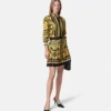 Printed Silk Twill Pleated Mini Skirt Printed Silk Twill Pleated Mini Skirt