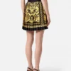 Printed Silk Twill Pleated Mini Skirt Printed Silk Twill Pleated Mini Skirt