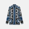 Printed Silk Twill Regular Shirt Printed Silk Twill Regular Shirt