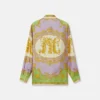 Printed Silk Twill Regular Shirt Printed Silk Twill Regular Shirt