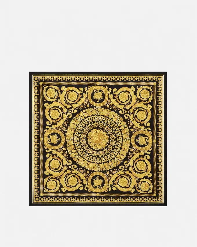 Printed Silk Twill Scarf 90 cm Printed Silk Twill Scarf 90 cm