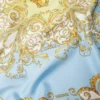 Printed Silk Twill Scarf 90 cm Printed Silk Twill Scarf 90 cm