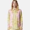 Printed Silk Twill Shirt Printed Silk Twill Shirt