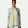 Printed Silk Twill Shirt Printed Silk Twill Shirt