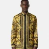 Printed Silk Twill Shirt Printed Silk Twill Shirt