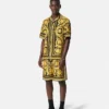 Printed Silk Twill Shorts Printed Silk Twill Shorts