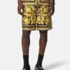 Printed Silk Twill Shorts Printed Silk Twill Shorts