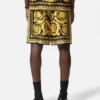 Printed Silk Twill Shorts Printed Silk Twill Shorts