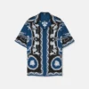 Printed Silk Twill Slim Shirt Printed Silk Twill Slim Shirt