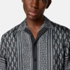 Printed Silk Twill Slim Shirt Printed Silk Twill Slim Shirt