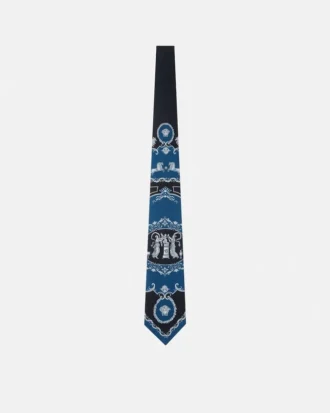 Printed Silk Twill Tie