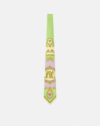 Printed Silk Twill Tie