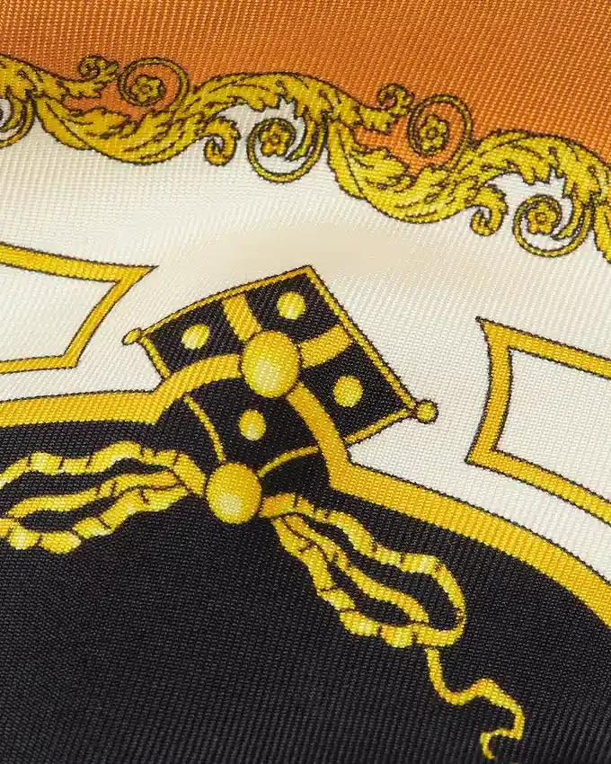 Printed Silk Twill Tie Printed Silk Twill Tie