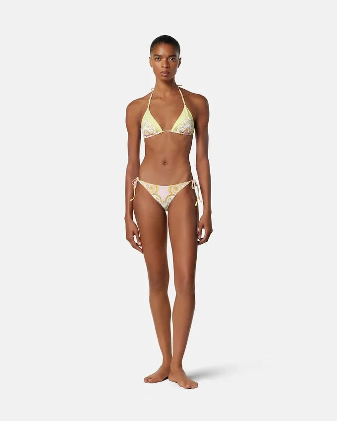 Printed Triangle Bikini Top Printed Triangle Bikini Top