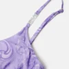 Printed Viscose Draped Top Printed Viscose Draped Top