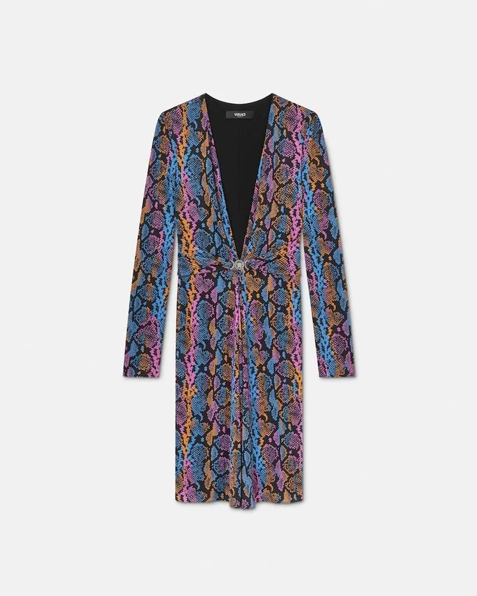 Printed Viscose-Jersey Midi Dress Printed Viscose-Jersey Midi Dress